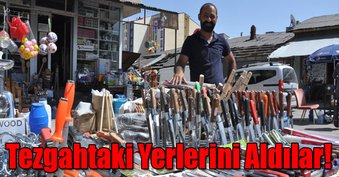 Kars’ta Bıçaklar Tezgahlarda Yerini Aldı