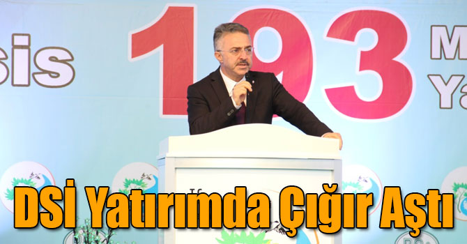 DSİ Son 90 Günde 3,7 Milyar TL Tutarında Yatırımın Temelini Attı