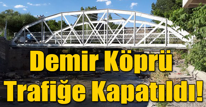 Kars'ın Simgelerinden Demir Köprü Restore Ediliyor
