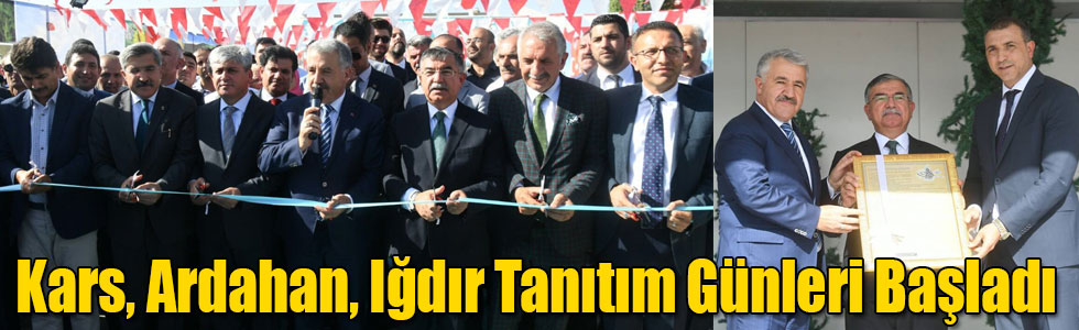 Kars, Ardahan, Iğdır Tanıtım Günleri Başladı