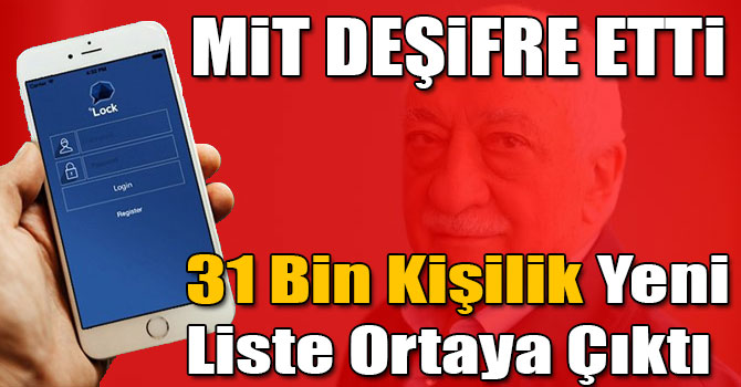 MİT Deşifre Etti, 31 Bin Kişilik Yeni ByLock Listesi!