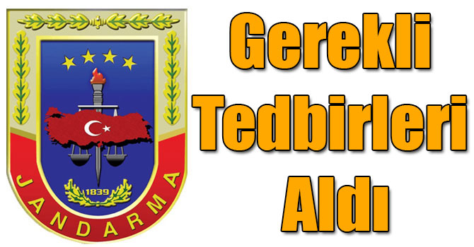 Kars İl Jandarma Komutanlığı Gerekli Tedbirleri Aldı