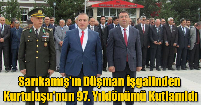 Sarıkamış’ın Düşman İşgalinden Kurtuluşu’nun 97. Yıldönümü Kutlanıldı