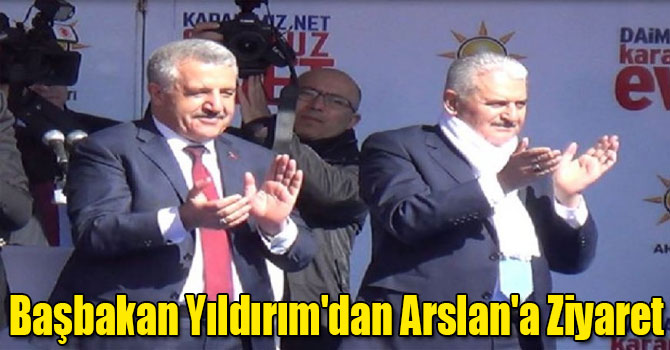 Başbakan Yıldırım'dan Arslan'a Ziyaret