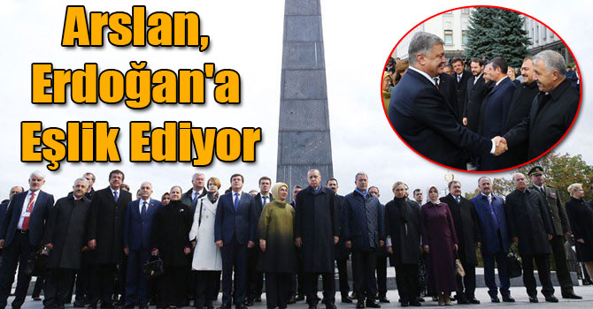 Bakan Arslan, Cumhurbaşkanı Erdoğan'a Eşlik Ediyor