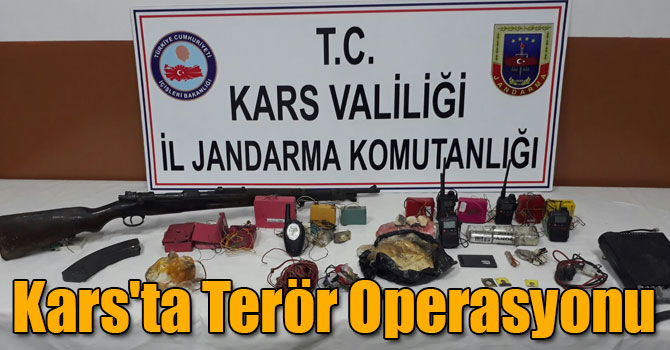 Kars'ta Terör Operasyonu
