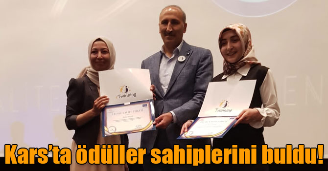 Kars’ta ödüller sahiplerini buldu!