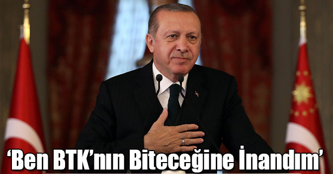 Cumhurbaşkanı Erdoğan: Ben Bakü-Tiflis- Kars Demiryolu Projesinin Biteceğine İnandım