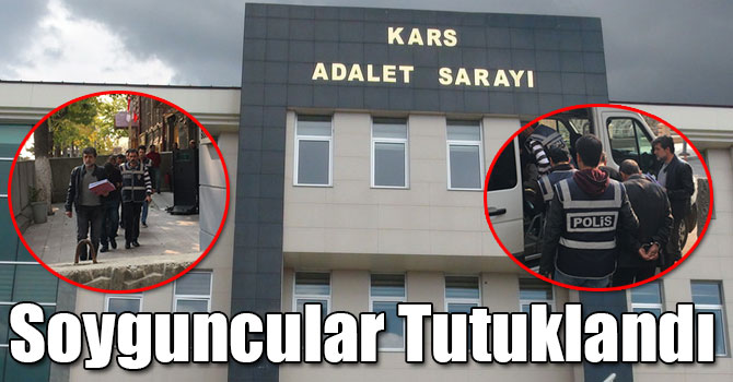 Kuyumcu Soyguncuları Kars'ta Tutuklandı