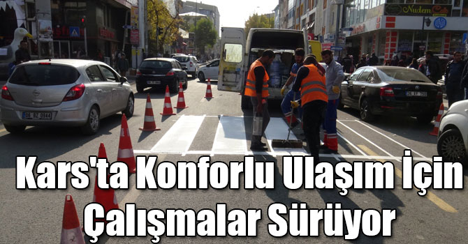 Kars'ta Konforlu Ulaşım İçin Çalışmalar Sürüyor