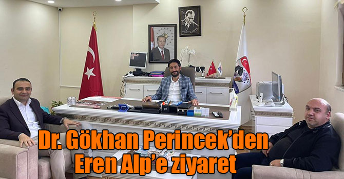 Dr. Gökhan Perincek’den Eren Alp’e ziyaret