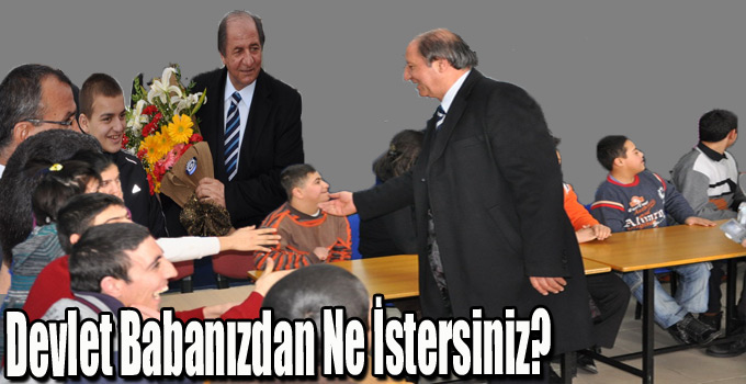 Engelliler okuluna ziyaret