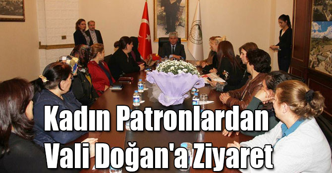 Kadın Patronlardan Vali Doğan'a Ziyaret
