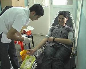 Kars SGK’dan Kızılay’a kan bağışı