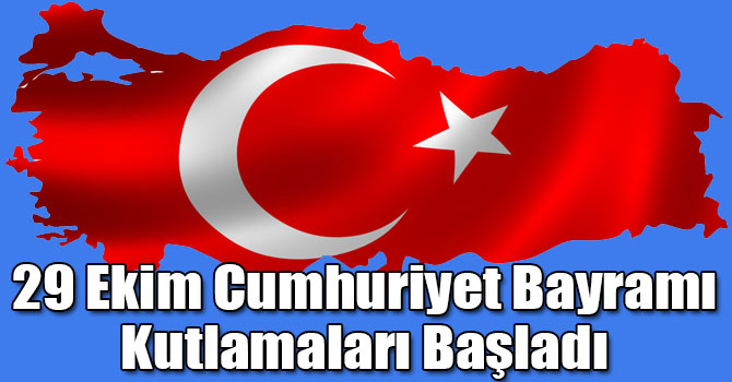 Kars'ta 29 Ekim Cumhuriyet Bayramı Kutlamaları Başladı