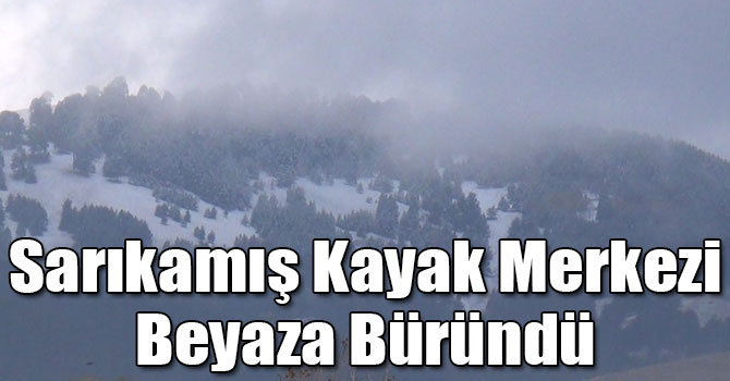 Sarıkamış Kayak Merkezi Beyaza Büründü