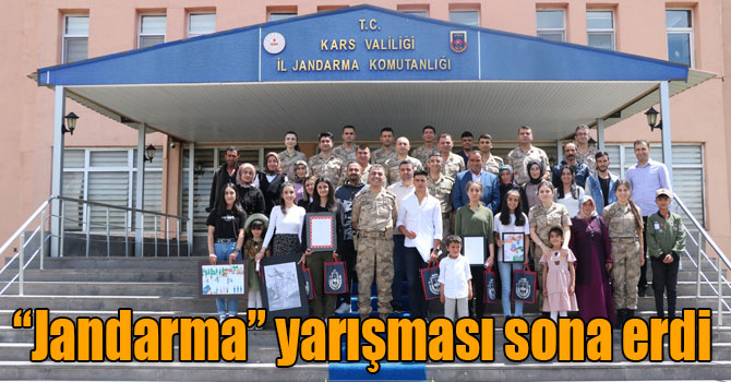 “Jandarma” yarışması sona erdi