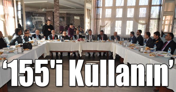 Emniyet Müdürü Ümit Bitirik: 155'i Kullanın