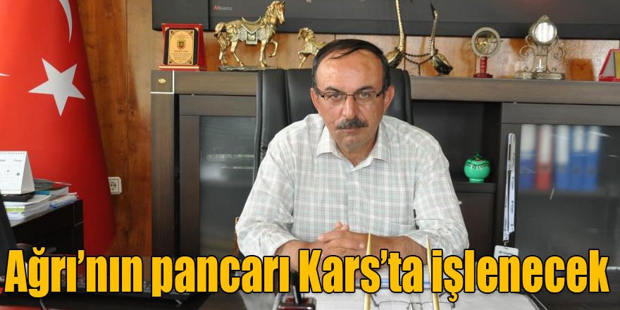 Ağrı’nın pancarı Kars’ta işlenecek