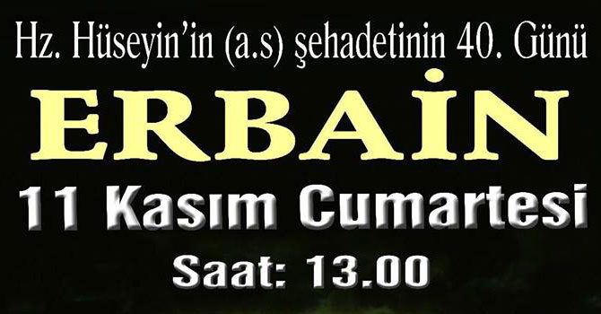 Kars’ta Erbain Günü Etkinliği Düzenlenecek