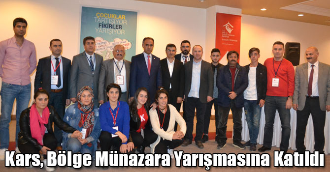 Kars, Bölge Münazara Yarışmasına Katıldı