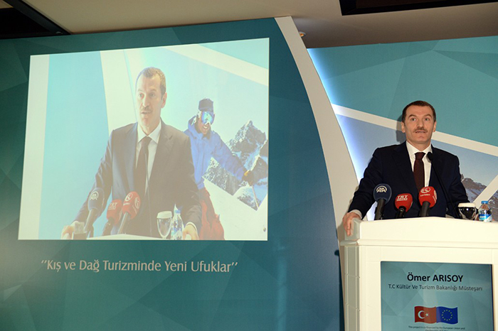 1.Uluslararası Kış ve Dağ Turizm Kongresi Başladı