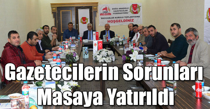 Gazetecilerin Sorunları Masaya Yatırıldı