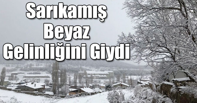 Sarıkamış Beyaz Gelinliğini Giydi