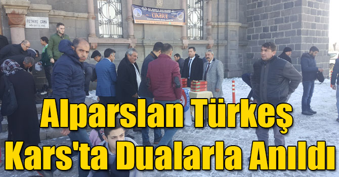 Alparslan Türkeş Kars'ta Dualarla Anıldı