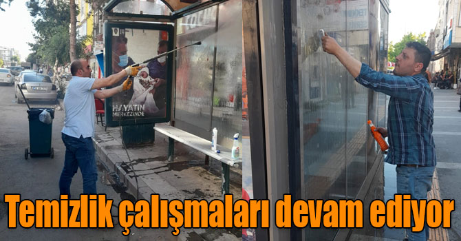 Kars’ta temizlik çalışmaları devam ediyor