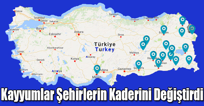 Kayyumlar Şehirlerin Kaderini Değiştirdi
