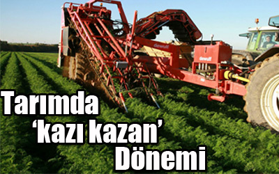 Tarımda'' Kazı Kazan '' Projesi Başlatıldı