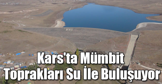 Kars'ta Mümbit Toprakları Su İle Buluşuyor