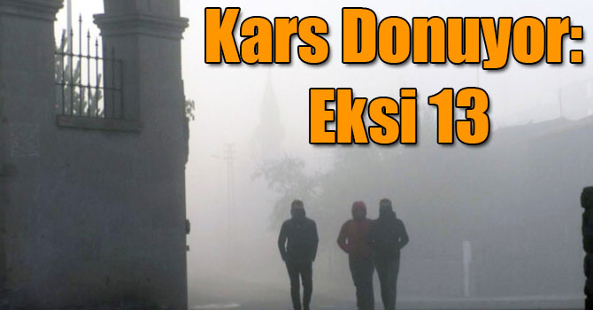 Bölgenin En Soğuk İli Kars