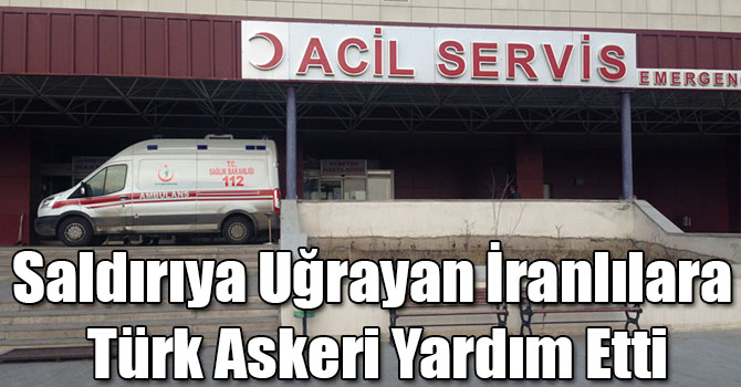 Saldırıya Uğrayan İranlılara Türk Askeri Yardım Etti