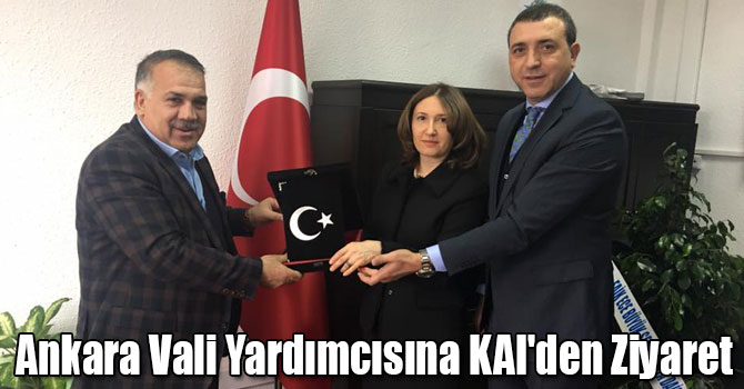 Ankara Vali Yardımcısı Elif Nur Bozkurt Tandoğan'a KAI'den Ziyaret