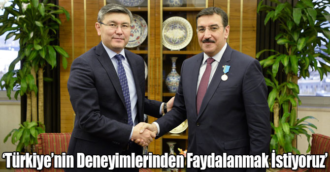 Büyükelçi Saparbekulı: Türkiye’nin Deneyimlerinden Faydalanmak İstiyoruz