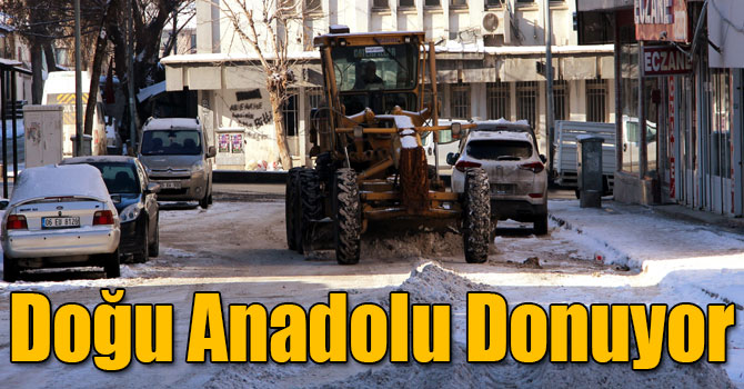 Doğu Anadolu Donuyor