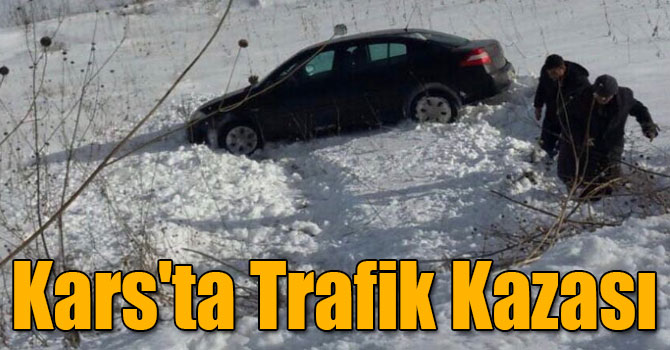 Kars'ta Trafik Kazası