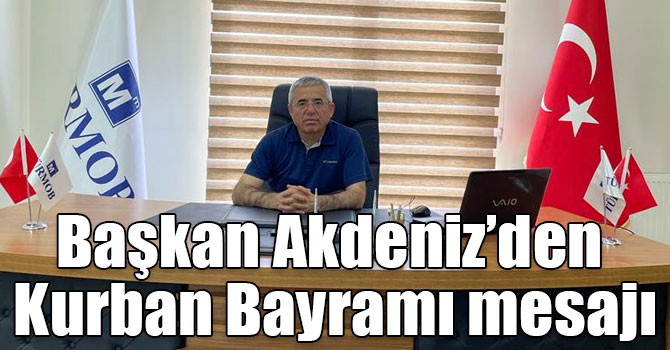 Başkan Akdeniz’den Kurban Bayramı mesajı