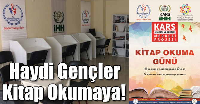 Haydi Gençler Kitap Okumaya!