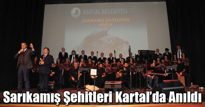 Sarıkamış Şehitleri Kartal’da Anıldı