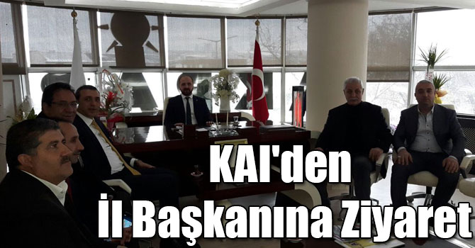 KAI'den İl Başkanına Ziyaret