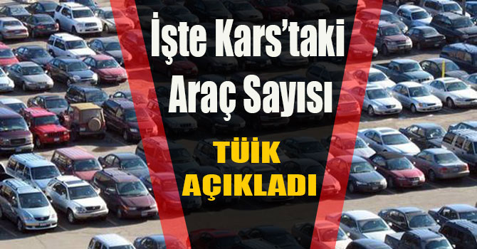 Kars'ta Araç Sayısı Her Geçen Gün Artıyor!
