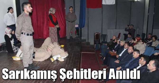 Bartın'da Sarıkamış Şehitleri Anıldı