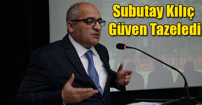 Subutay Kılıç Güven Tazeledi