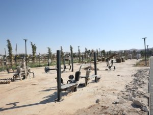 Eyyübiye Millet Bahçesi ağaçlandırması tamamlandı