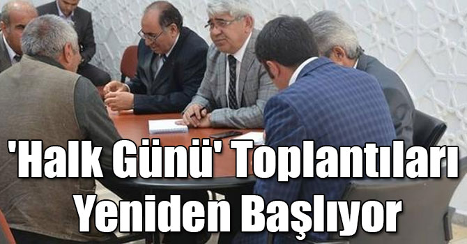 Kars Belediye Başkanlığı’nca Gerçekleştirilen 'Halk Günü' Toplantıları Yeniden Başlıyor