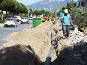 Burhaniye Ören sahilinde su sıkıntısı bitiyor