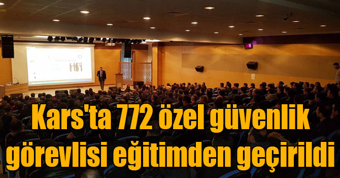 Türkiye Genelindeki Özel Güvenlik Görevlilerine Eğitim